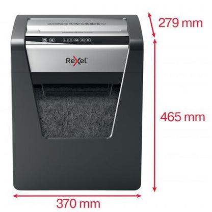 Rexel Momentum X415 Cross-Cut P-4 Shredder Black