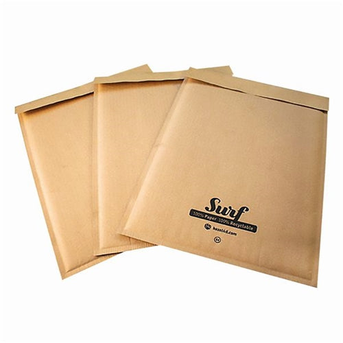 GoSecure Size G4 Surf Kraft Paper Mailer 240mmx330mm (Pack of 100)