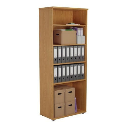 Jemini Wooden Bookcase 800x450x2000mm Nova Oak