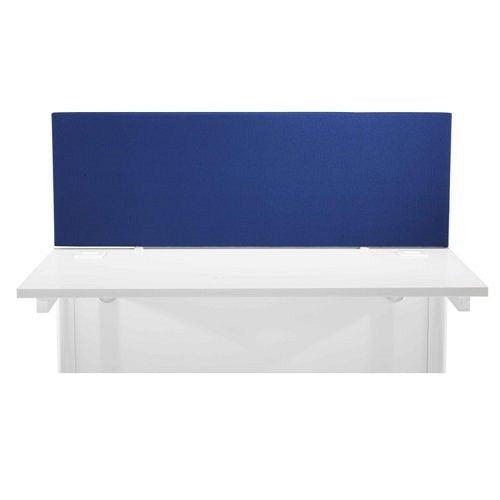 Jemini Desk Mounted Screen 1190x27x390mm Royal Blue