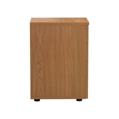 3 Drawer Under Desk Pedestal Nova Oak