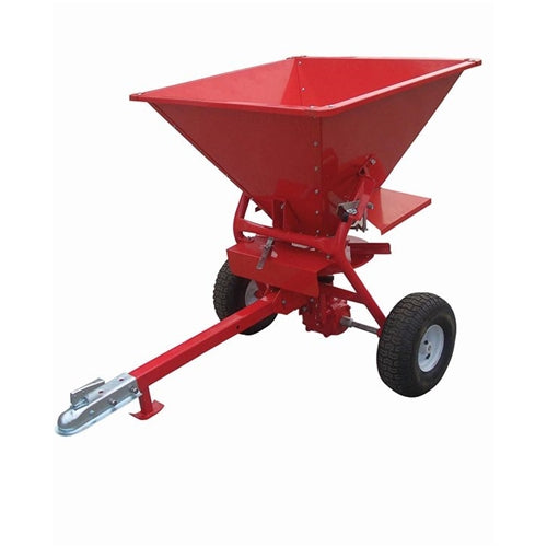 Red 350lb ATV Salt Spreader 160 Litre