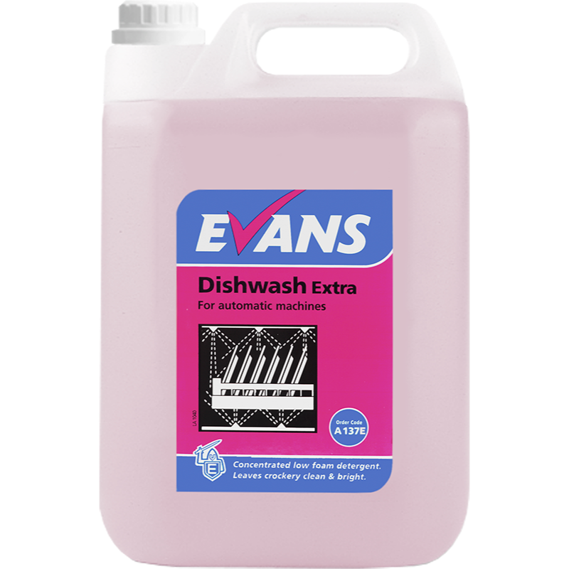 Dishwash Extra 5L - dishwashing detergent.