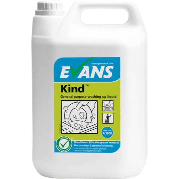 Kind (5L) - washing up liquid.