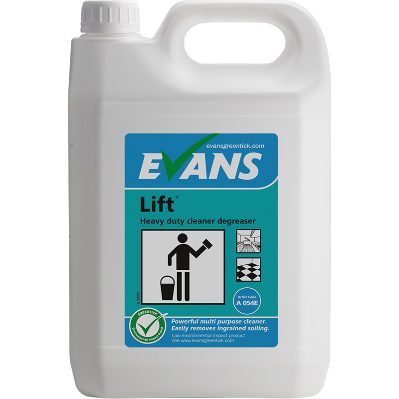 Lift 5L -  heavy-duty detergent for difficult cleaning tasks.