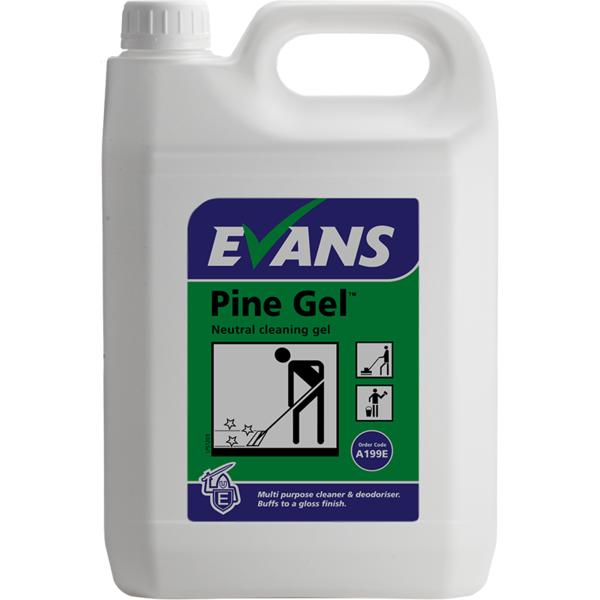 Pine gel 5L - multi-purpose cleaning gel and deodoriser.